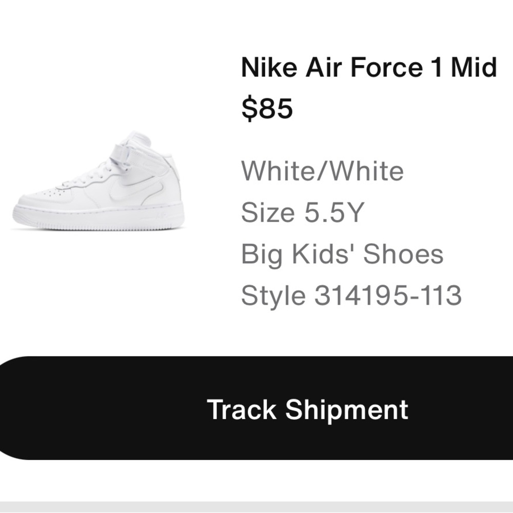 Kids Air Force 1s - Picture 2 of 2